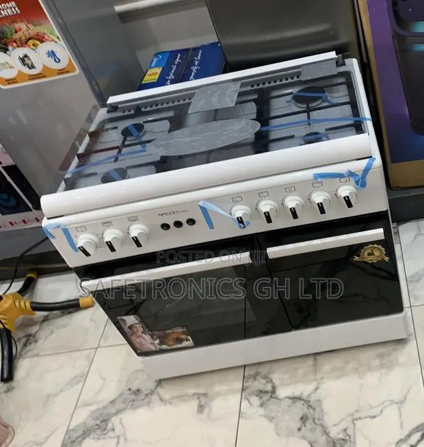 Quality Sleek Midea 5 Burner Gas Cooker With Oven · Photo 1