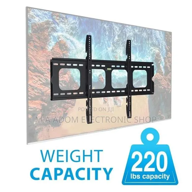 32”-100” Heavy Duty Fixed Tv Mount · Photo 1