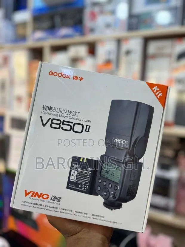 Godox V850 Ii Ving Li-Ion Camera Flash (Speedlite Kit) · Photo 1