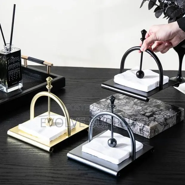 Stainless Tissue Holder · Photo 1