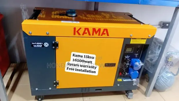 Efficient Generator Performance Kama 15kva 16500watt Diesel · Photo 1