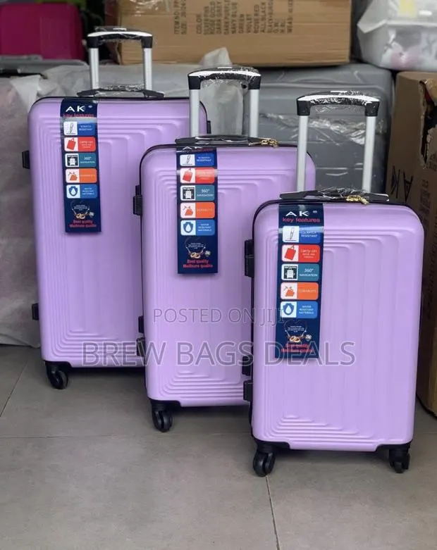 Quality Ak 3set Fiber Anticrack Traveling Bag. · Photo 1