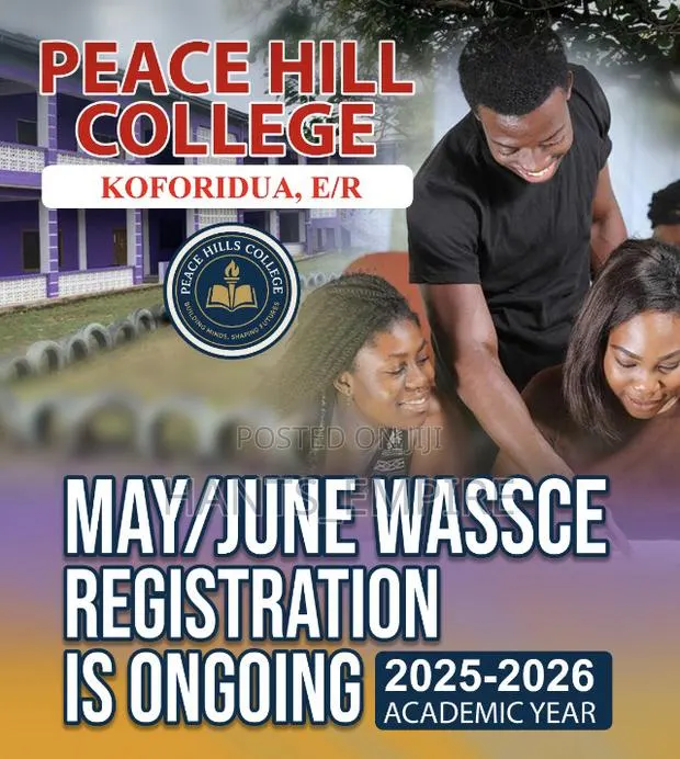 Peace Hill College Wassce May/June Nov/Dec Ctvet · Photo 1