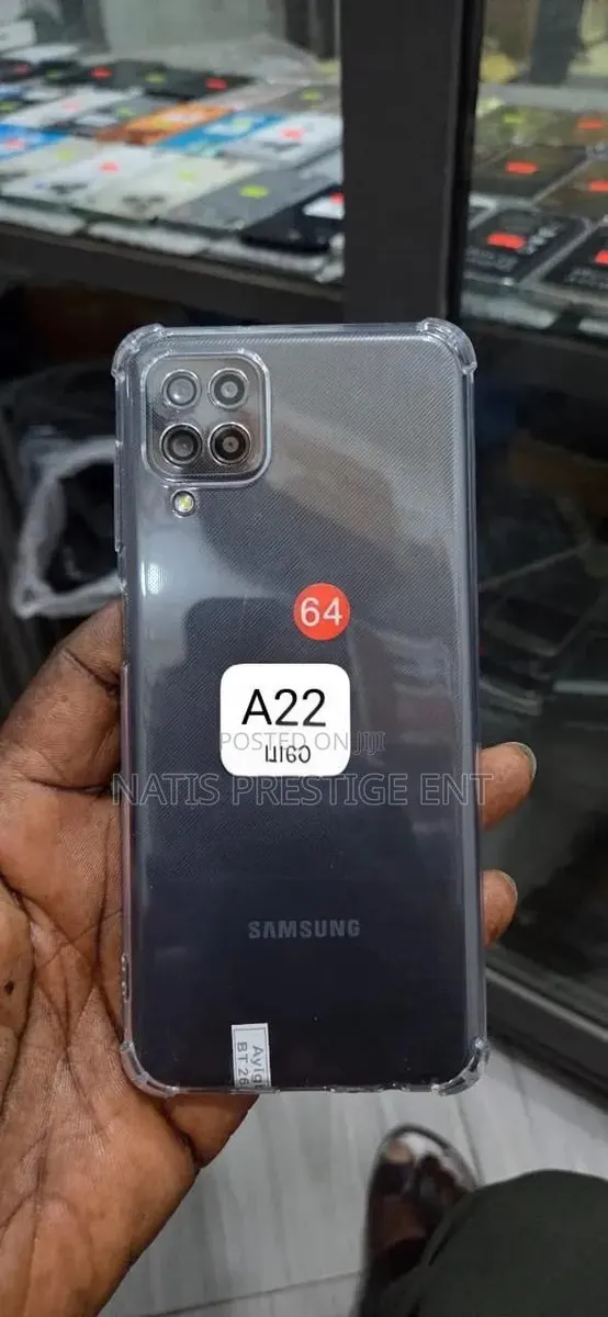 Samsung Galaxy A22 5G 128 GB Black · Photo 1