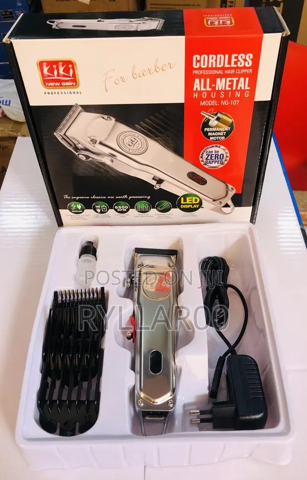 Kiki All Metal Rechargeable and Cordless Hair Clipper · Photo 1