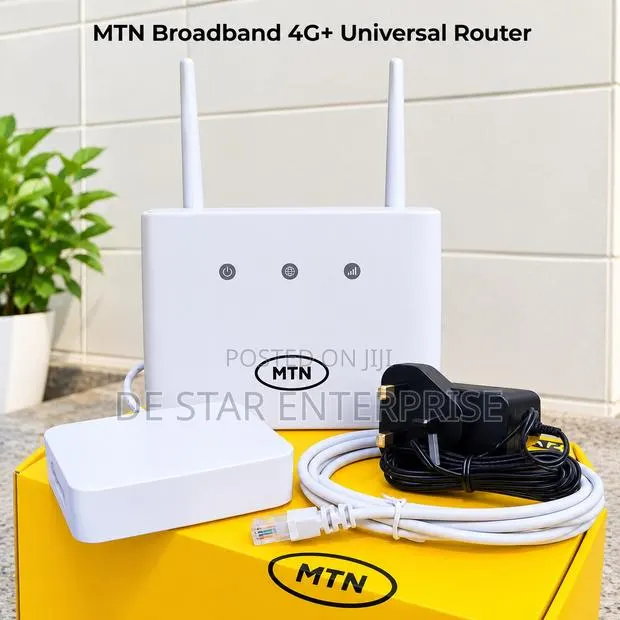 Brand-New MTN 4g Lte Universal Router With Free Powerbank · Photo 1