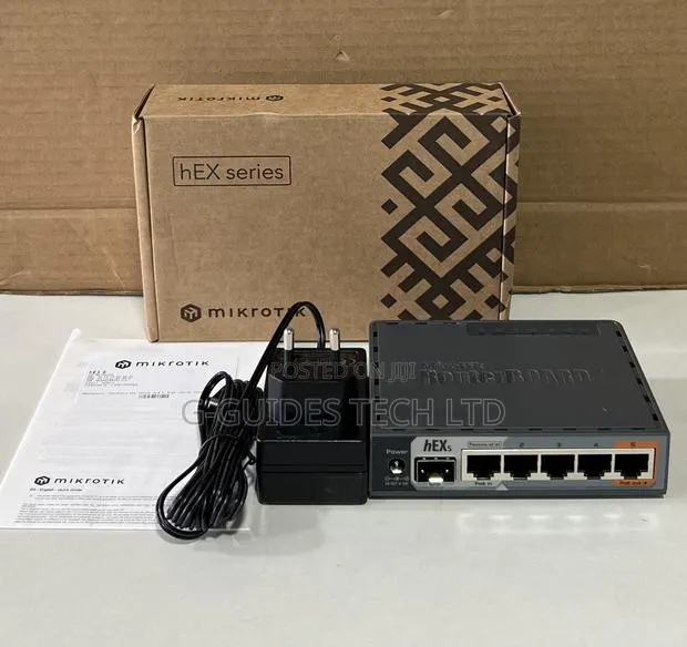 Mikrotik Hex S Router (Rb760igs) 5-Port Gigabit Ethernet Router · Photo 1
