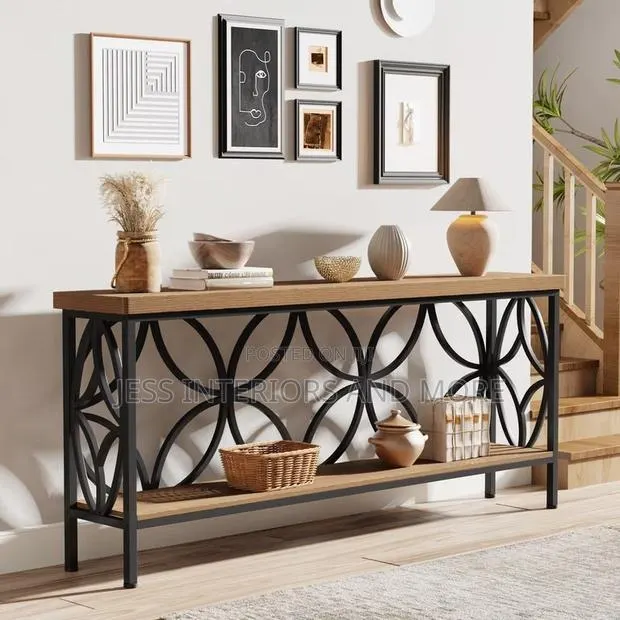 Console Table (180cm) Light Brown · Photo 1