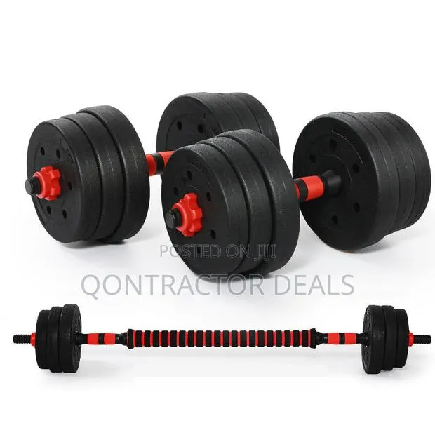 Qontractor Deals 40kg 3 in 1 Adjustable Dumbbells · Photo 1