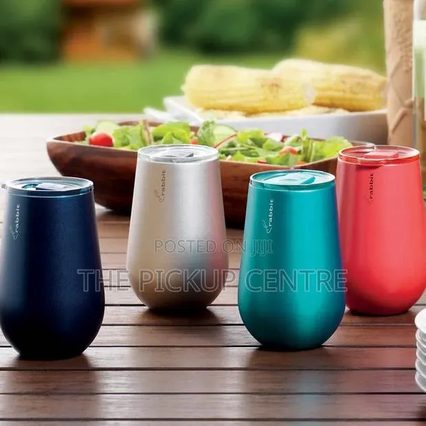 Rabbit Stainless Steel 12 Oz Tumbler Set Tumblers With Lid · Photo 1