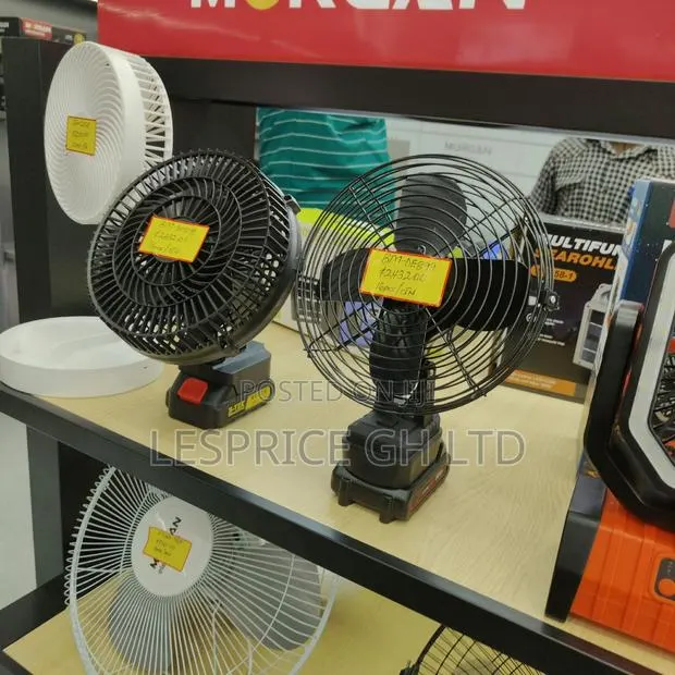 Tuesday Special Promo on Our Strong Cordless Rechargeable Desk-Fan · Photo 1
