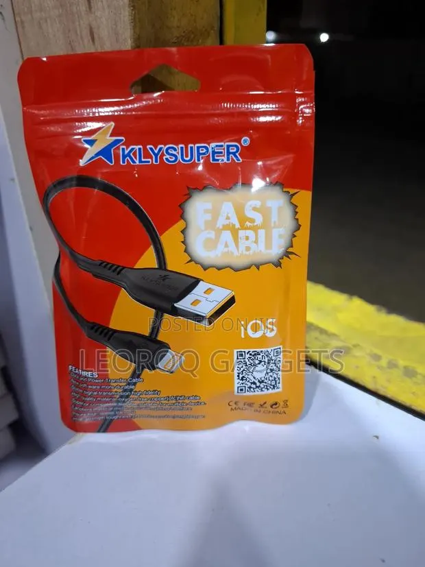 KLYSUPER Fast Charging Cable for iPhone · Photo 1