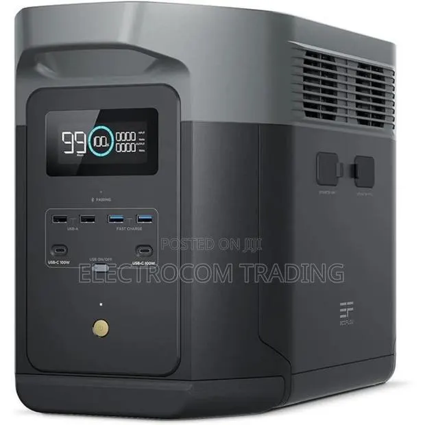 Ecoflow Delta 2 Max, 2048wh, 2400w, 220v Power Station