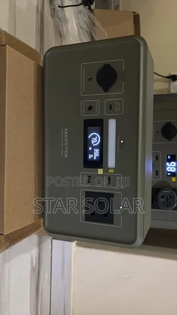 Marstek 500W Portable Power Station/ Solar-Electric · Photo 1