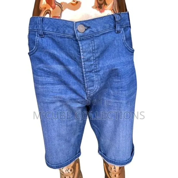 Classic Blue Denim Shorts · Photo 1
