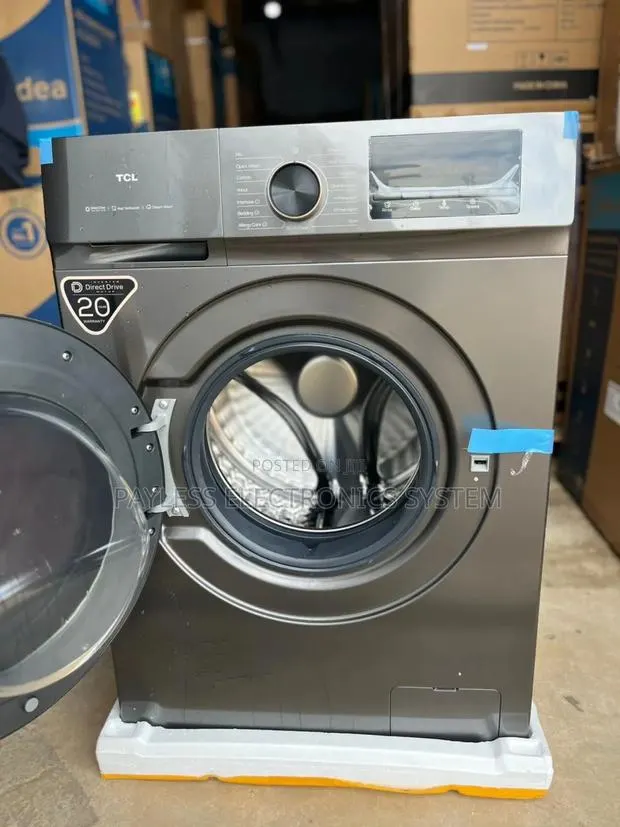 TCL P1108flg” Front Load-Washing Machine-8Kg-P1108flg · Photo 1