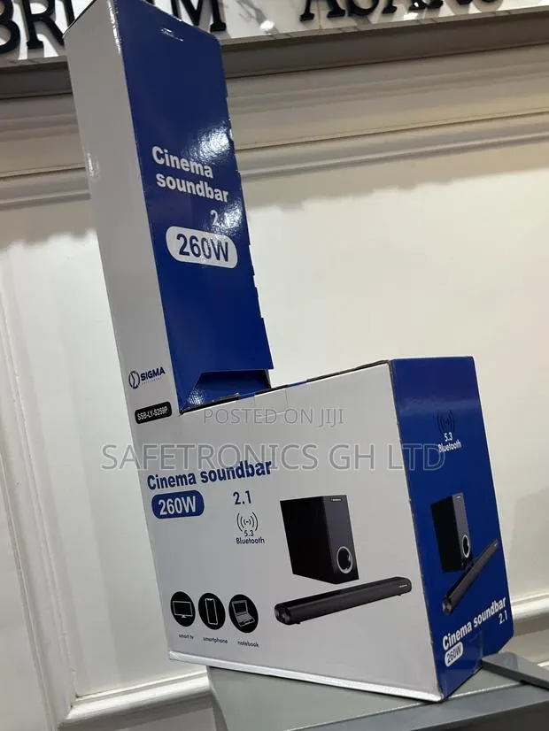 Call or Text for Sigma Bluetooth SSB-Ly-S259 Wireless 260w Soundbar · Photo 1