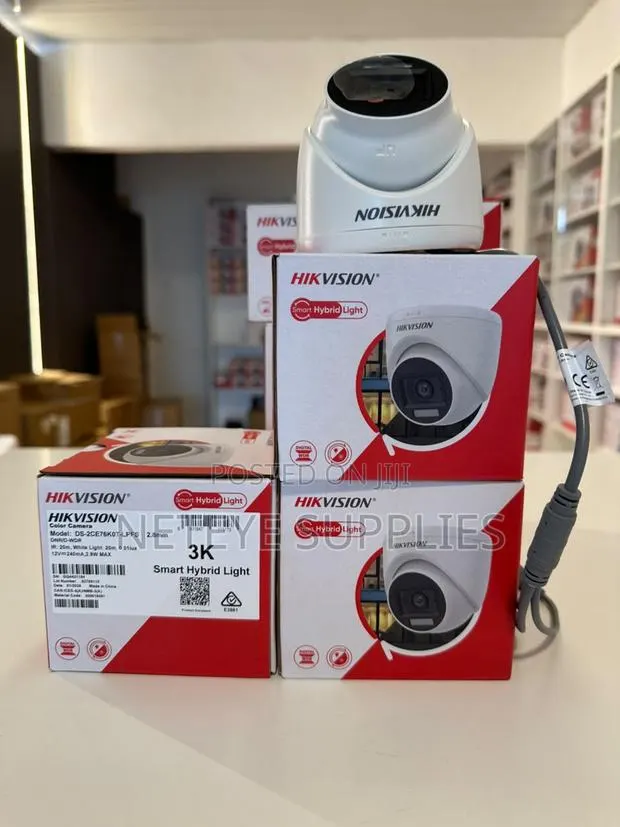 Hikvision Smart Hybrid Light With Audio Dome DS-2CE76K0T-LPFS · Photo 1
