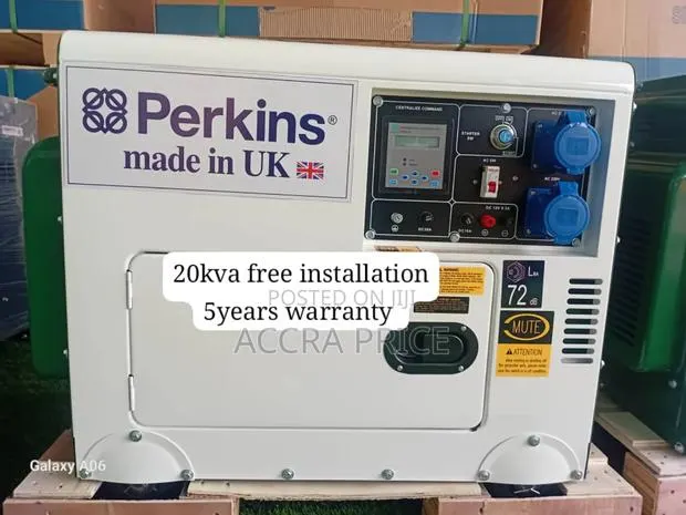 Phoenixgen Perkins 10kva Diesel 13000watts Diesel Generator · Photo 1