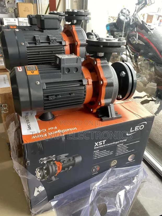 New in Box Leo 5.5hp Centrifugal Pump · Photo 1