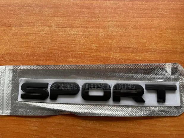 Honda CRV 2025 Black Sport Letter Emblem · Photo 1