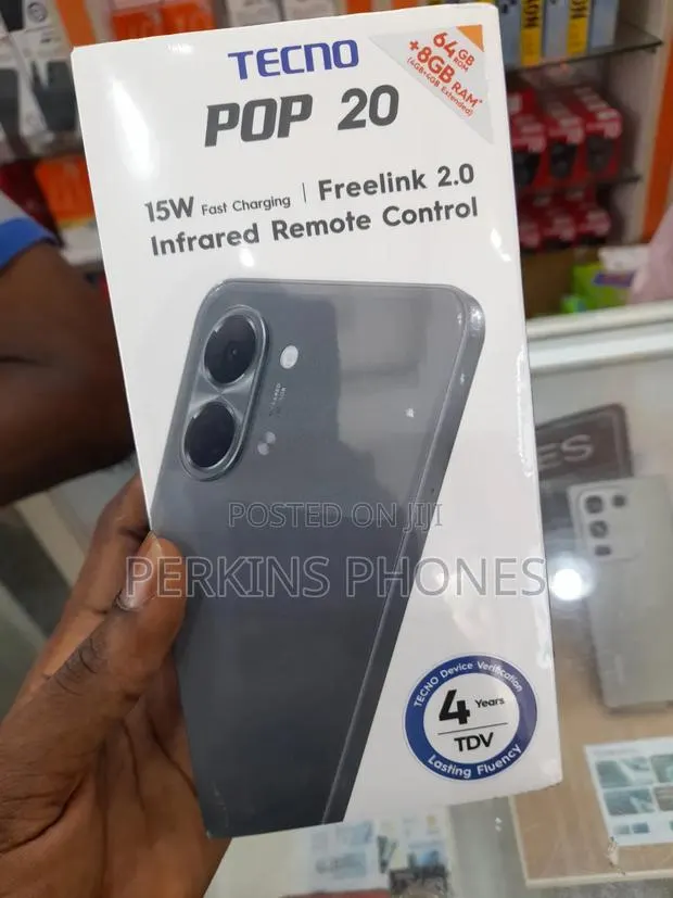 New Tecno Pop 20 64 GB Black · Photo 1