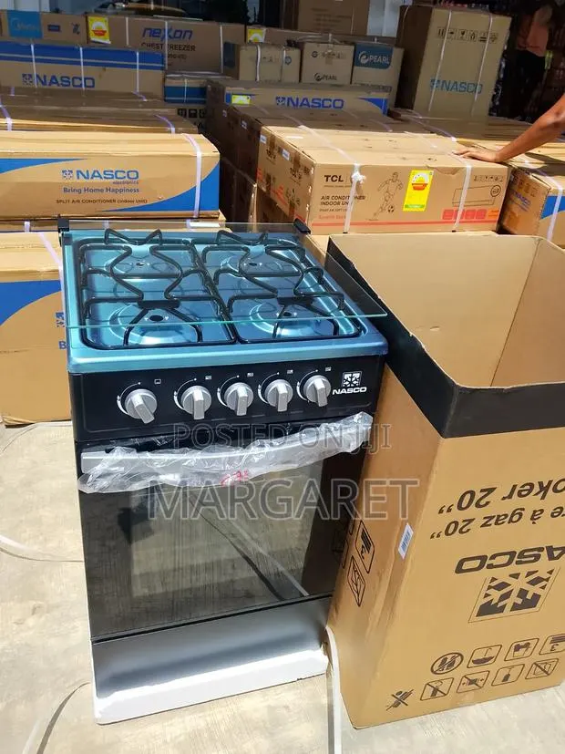 Easy to Cook and Bake Nasco 50 by 50 4 Burners and Oven · Photo 1