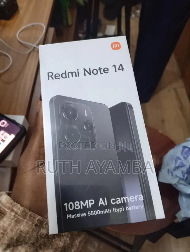 New Xiaomi Redmi Note 14 4G 128 GB Blue · Photo 1