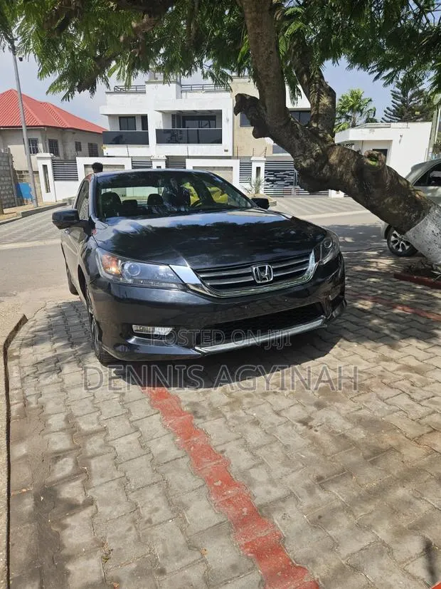 Honda Accord Sport 4dr Sedan (2.4L 4cyl 6M) 2014 Black · Photo 1