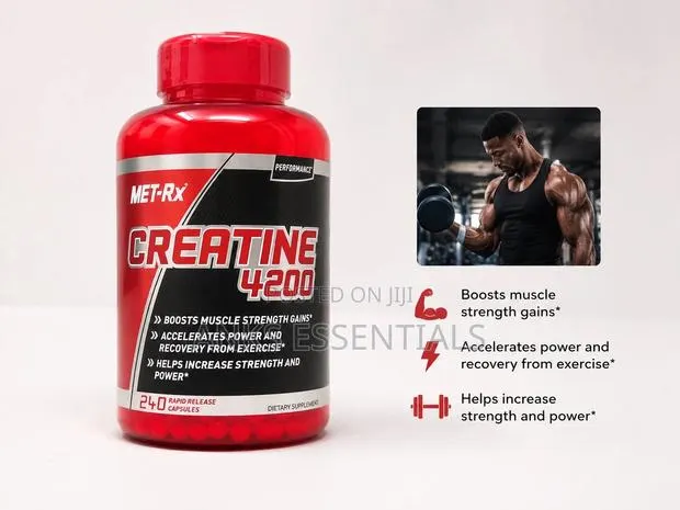 Met-Rx Creatine 4200 – 240 Capsules · Photo 1