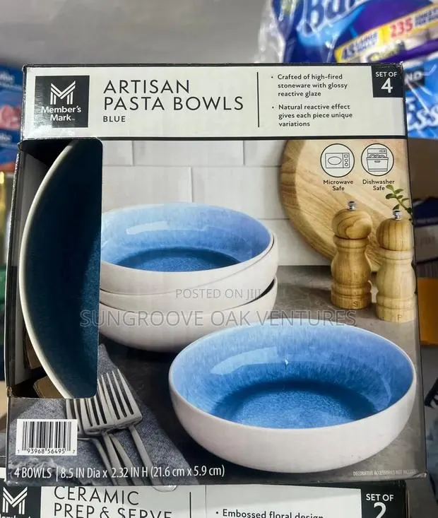Members Mark Pasta Bowl 4pcs · Photo 1