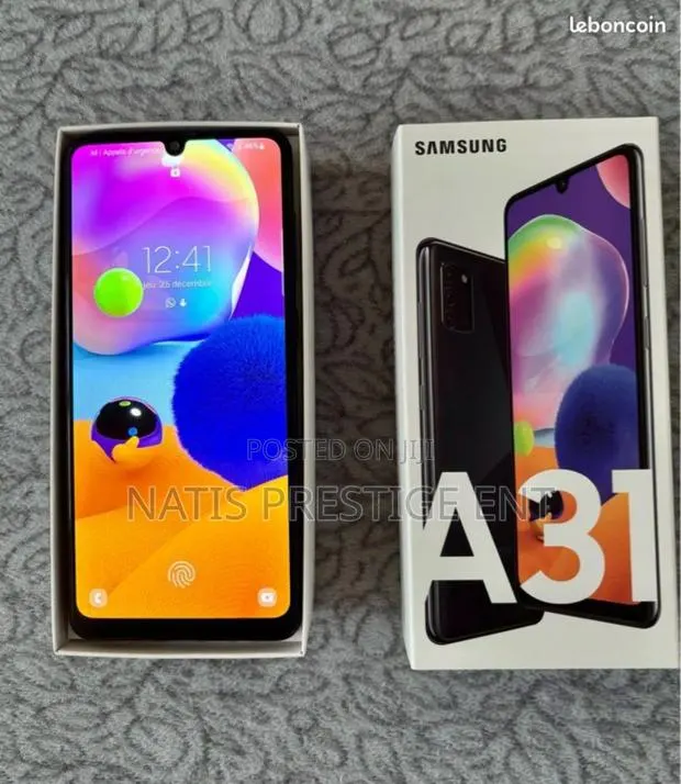 New Samsung Galaxy A31 64 GB Black · Photo 1