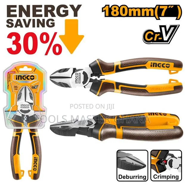 High Leverage Diagonal Cutting Pliers - Hhldcp28180 · Photo 1