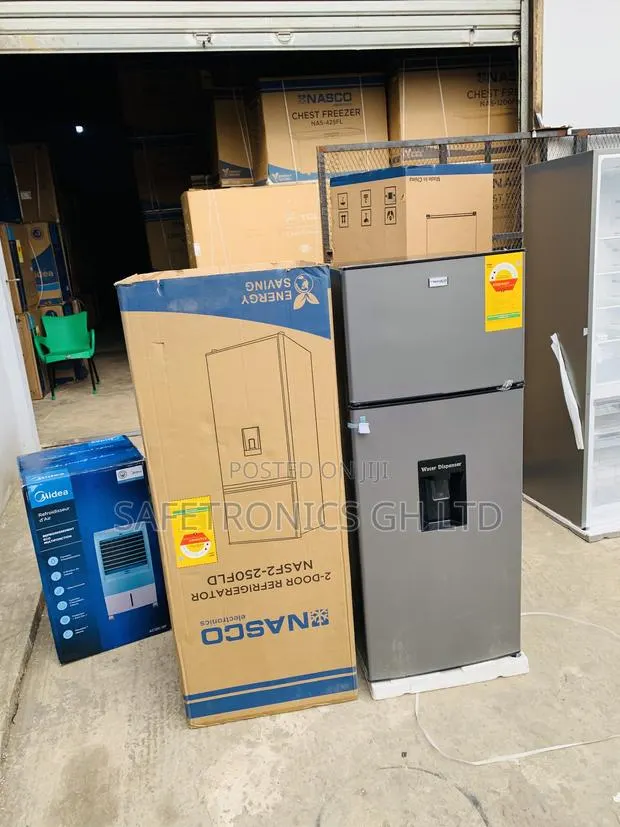 Order Best Nasco NASF2-250FLD Top Freezer Fridge With Dispenser 210L · Photo 1