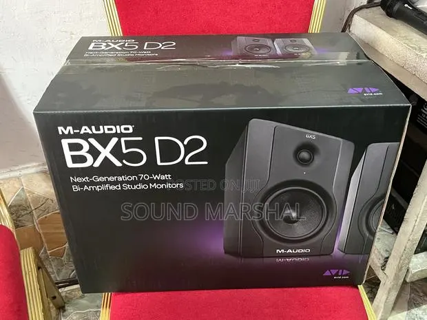 M-Audio Bx5 D2 Studio Monitor – 70w Bi-Amplified (Pair) · Photo 1
