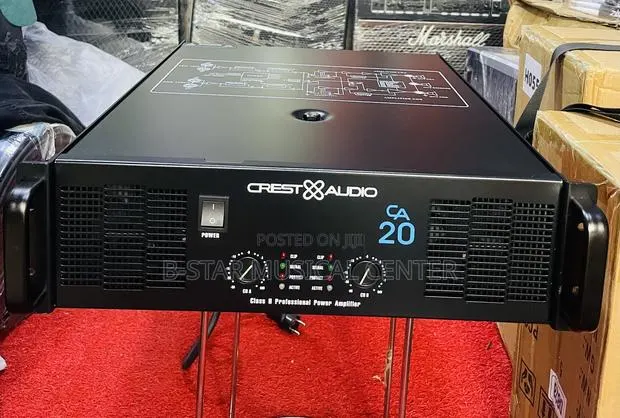 Crust Audio 20 Amplifier · Photo 1