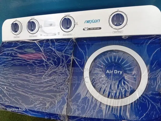 Nexon 10kg Twin Tub Semi-Automatic Washing Machine – Air Dry · Photo 1