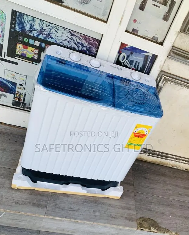 Newest Update Nasco Twin Top Washing Machine 8kg-Nas-08-Tw · Photo 1
