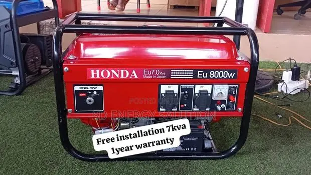 Honda 7kva Petrol Generator – Powerful Backup Power for Your Home 7kva · Photo 1