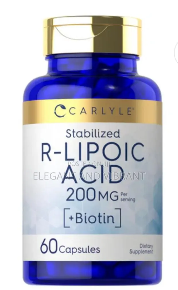 -Lipoic Acid 200mg Per Serving | 60 Capsules · Photo 1
