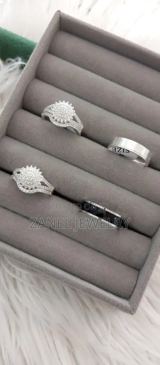 Real Silver Wedding Rings · Photo 1
