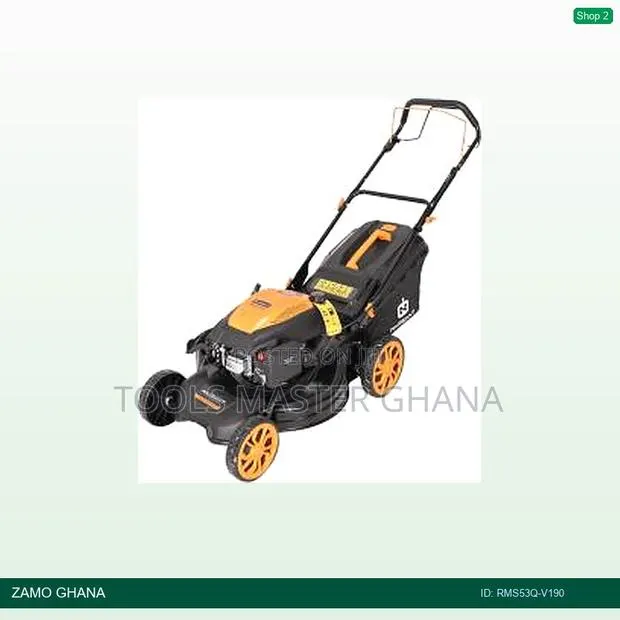 Marsant Lawn Mower Rv190 530mm 190cc 3.6kw 60l Petrol 2 - Rms53q-V190 · Photo 1