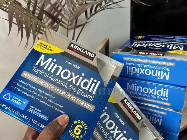 Extra Strength Kirkland Minoxidil Box - Compare to Rogaine · Photo 1