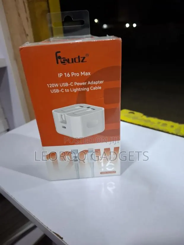 Fsudz 120W USB-C Charger Set (Power Adapter + USB-C to Lightning) · Photo 1
