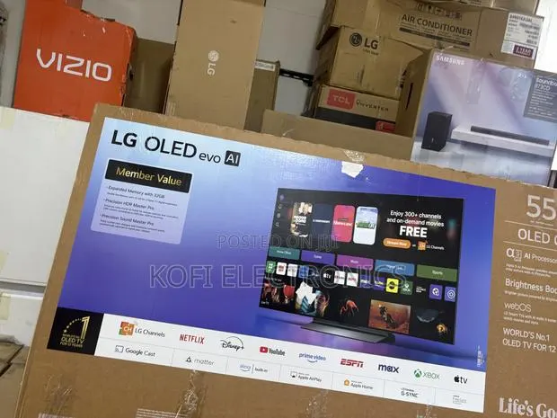 Brightness Booster LG 55-Inch Class OLED Evo AI C5 Series Smart TV · Photo 1