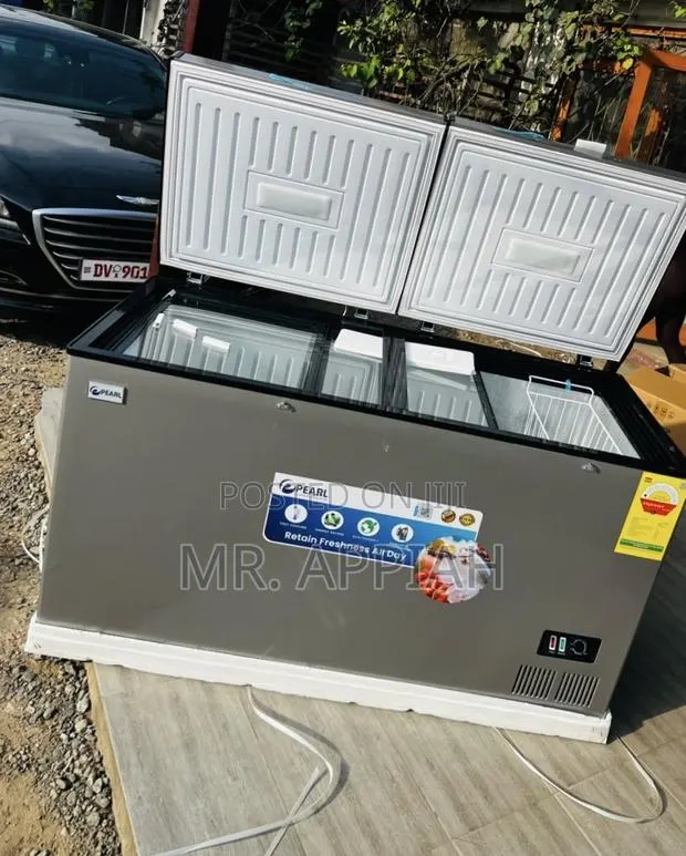 High Quality Double Door 418L Pearl PCF-5310-6F Freezer · Photo 1