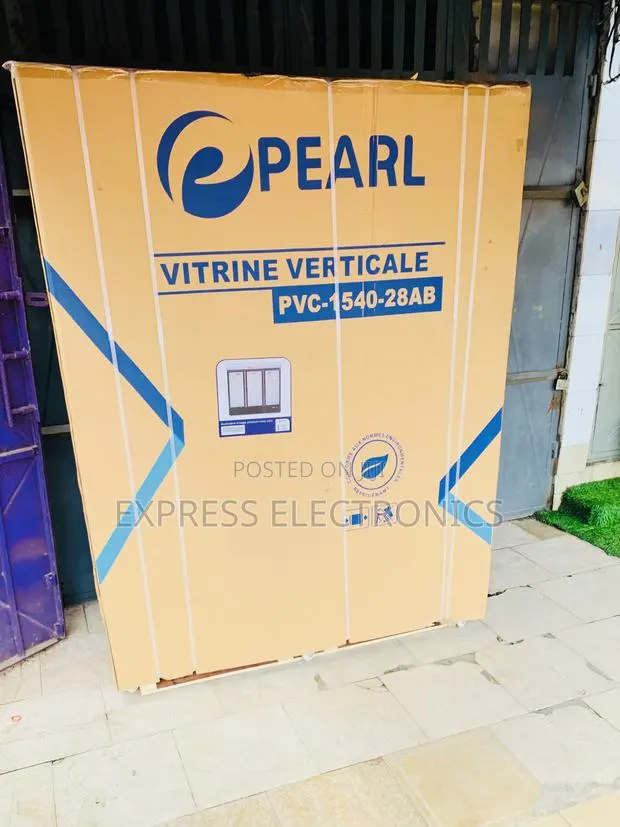 Energy Efficiency Three Door Display Fridge PVC-1540, · Photo 1
