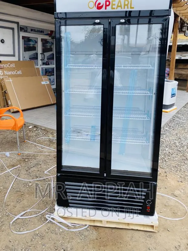Pearl PVC-662-2B2 Door Electric Display Fridge(White/Black) · Photo 1