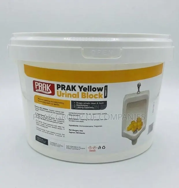 PRAK Yellow Urinal Block · Photo 1