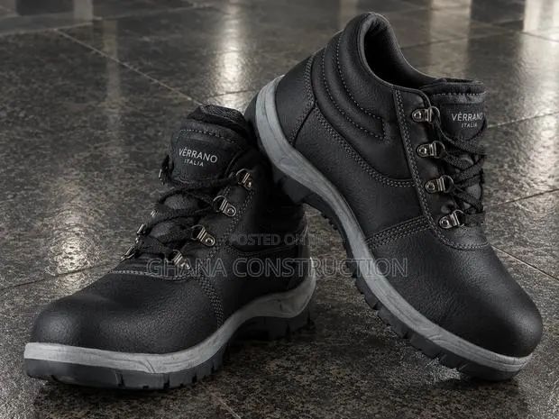 Steel Toe Safety Boot for Construction, Factory & Industrial Use Boots · Photo 1